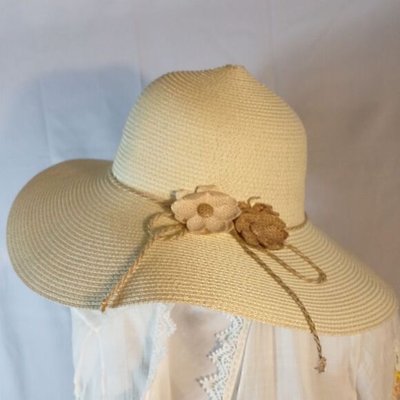 Women's Wide Brim Sun Hat - Picture 6 of 6